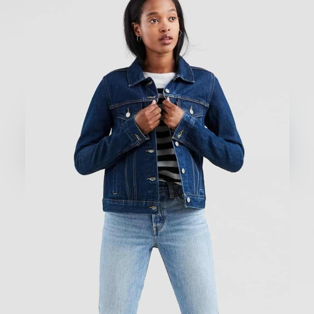 NWOT Angels Trucker Jean Jacket